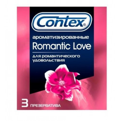 Презервативы с ароматом CONTEX Romantic - 3 шт.